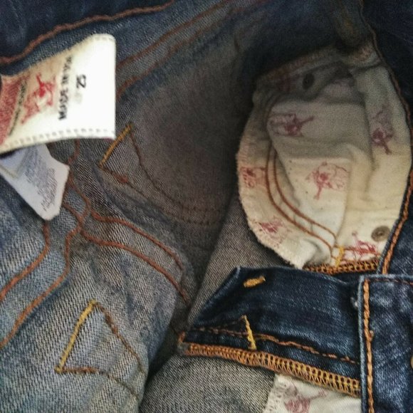 True Religion Ultra Low Rise Ankle Skinny Leg - Picture 12 of 12